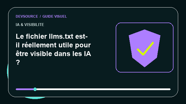 Animation éditoriale : Le fichier llms.txt est-il réellement utile