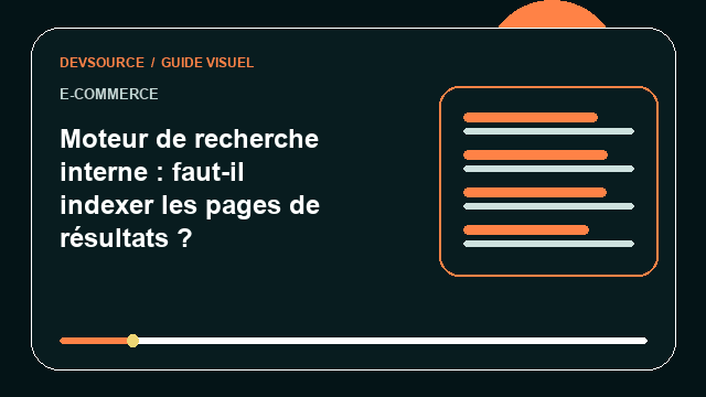 Animation éditoriale : Moteur de recherche interne : faut-il indexer
