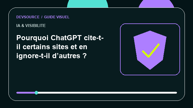Animation éditoriale : Pourquoi ChatGPT cite-t-il certains sites et