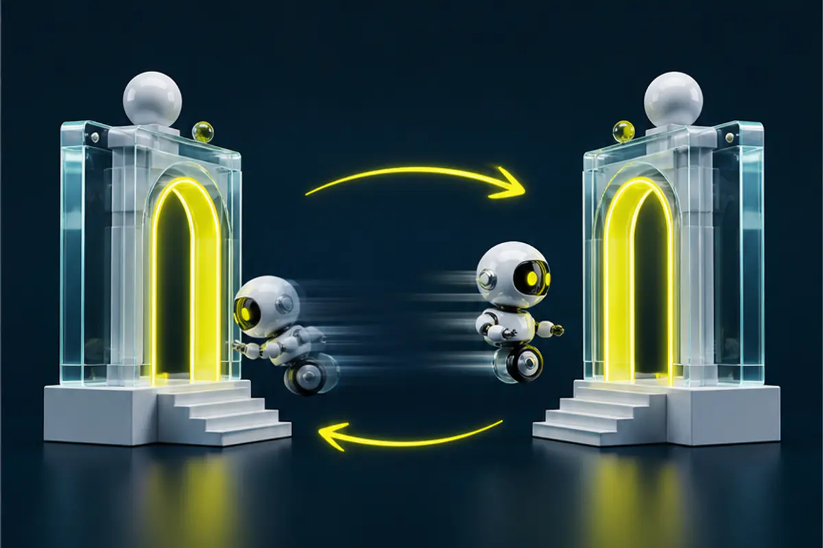 Illustration éditoriale : Boucle de redirection SEO : causes