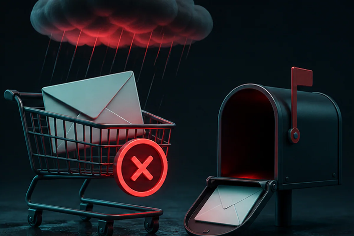 Illustration éditoriale de l’article « E-mails de commande WooCommerce non reçus »