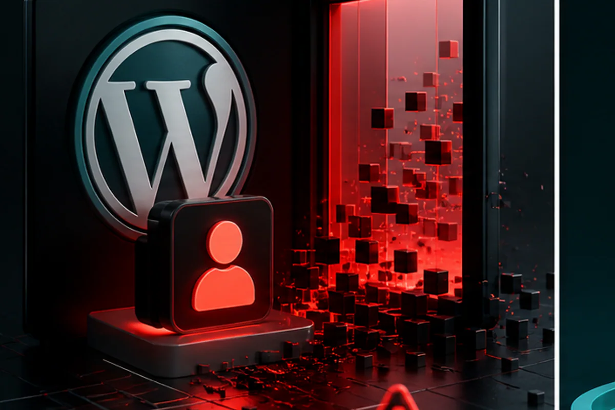 Illustration éditoriale de l’article « Sécuriser WordPress après la découverte d’un faux administrateur »