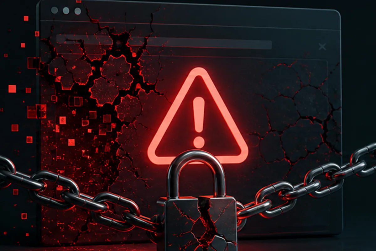 Illustration éditoriale : Réagir à l’alerte Google « Ce site peut