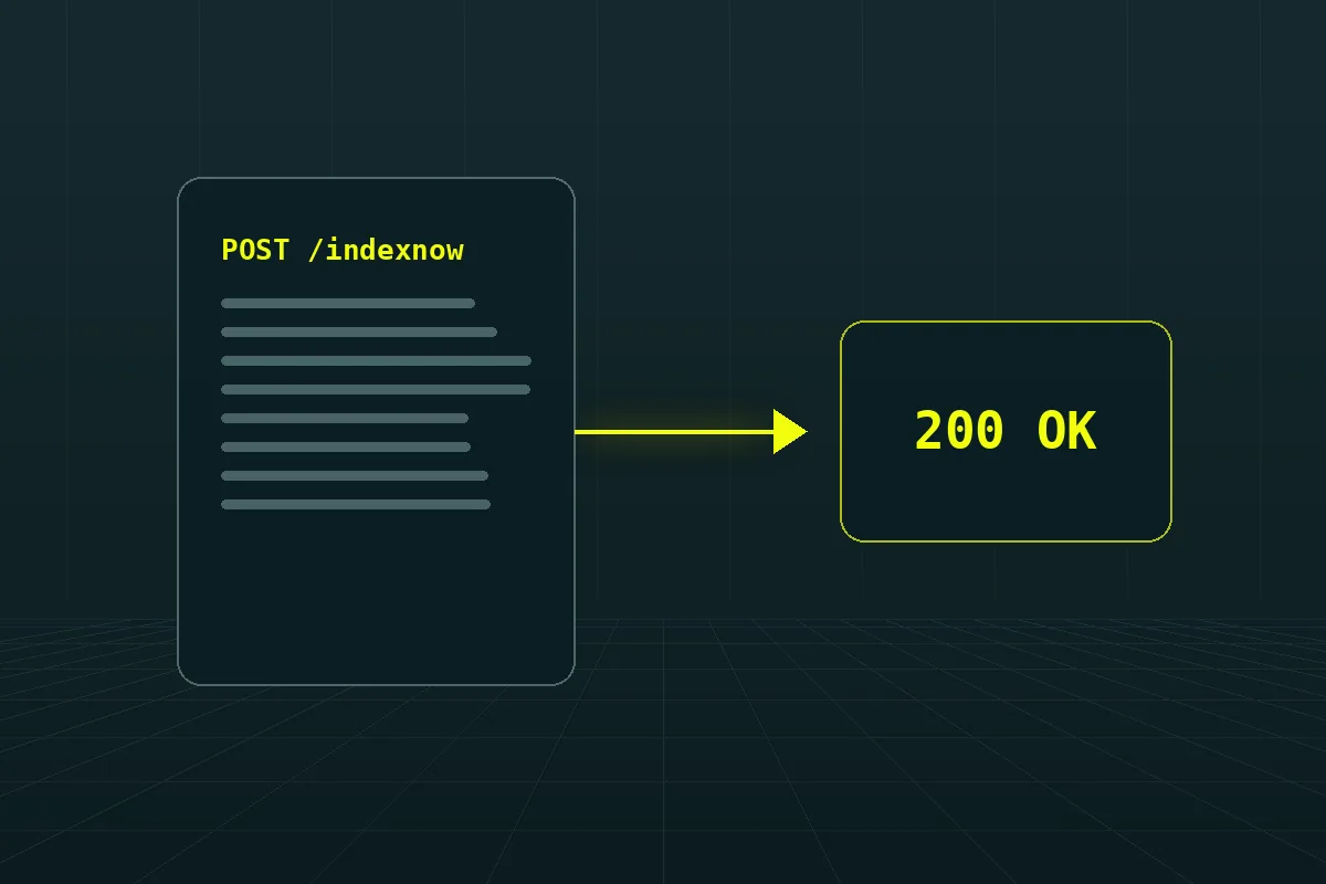 Une requête POST signale les URL modifiées aux moteurs participants.