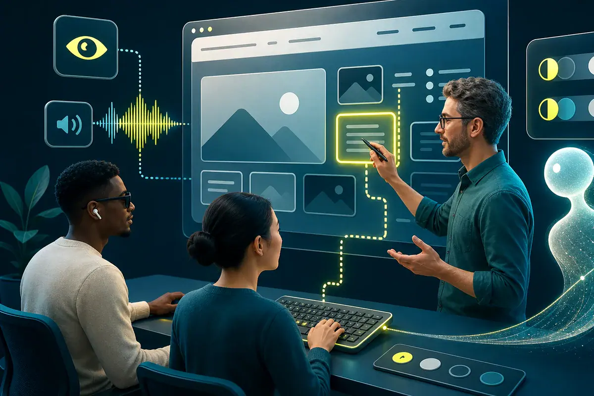 Diagnostic illustré : Intelligence artificielle et accessibilité web