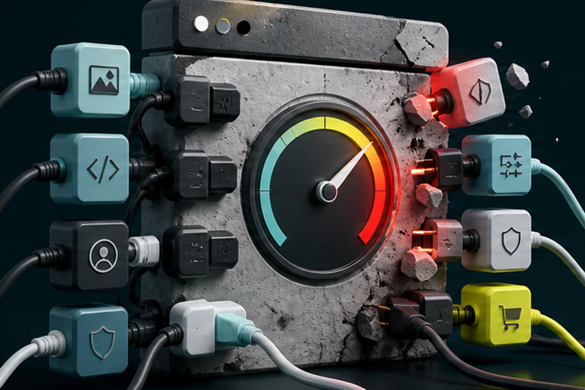 Illustration éditoriale : Identifier les plugins qui ralentissent
