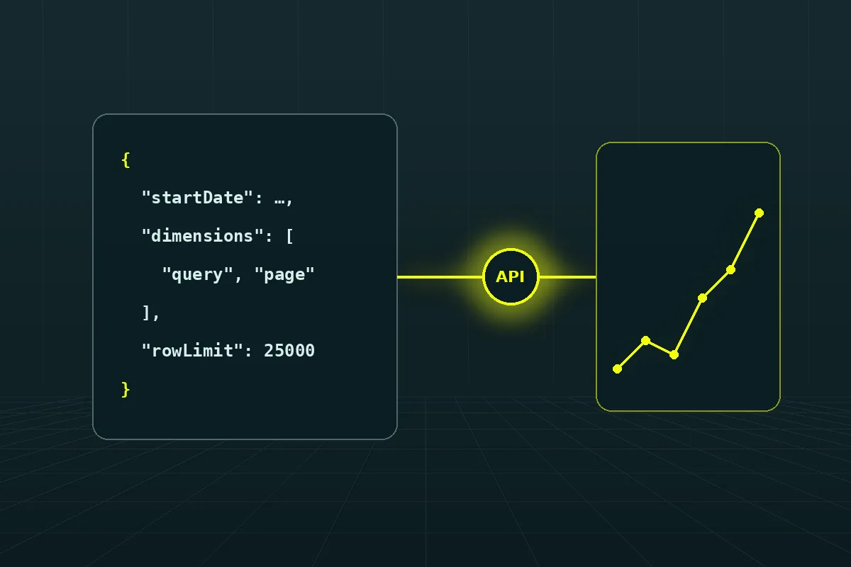 Illustration éditoriale : Google Search Console API : comment automatiser son reporting SEO ?