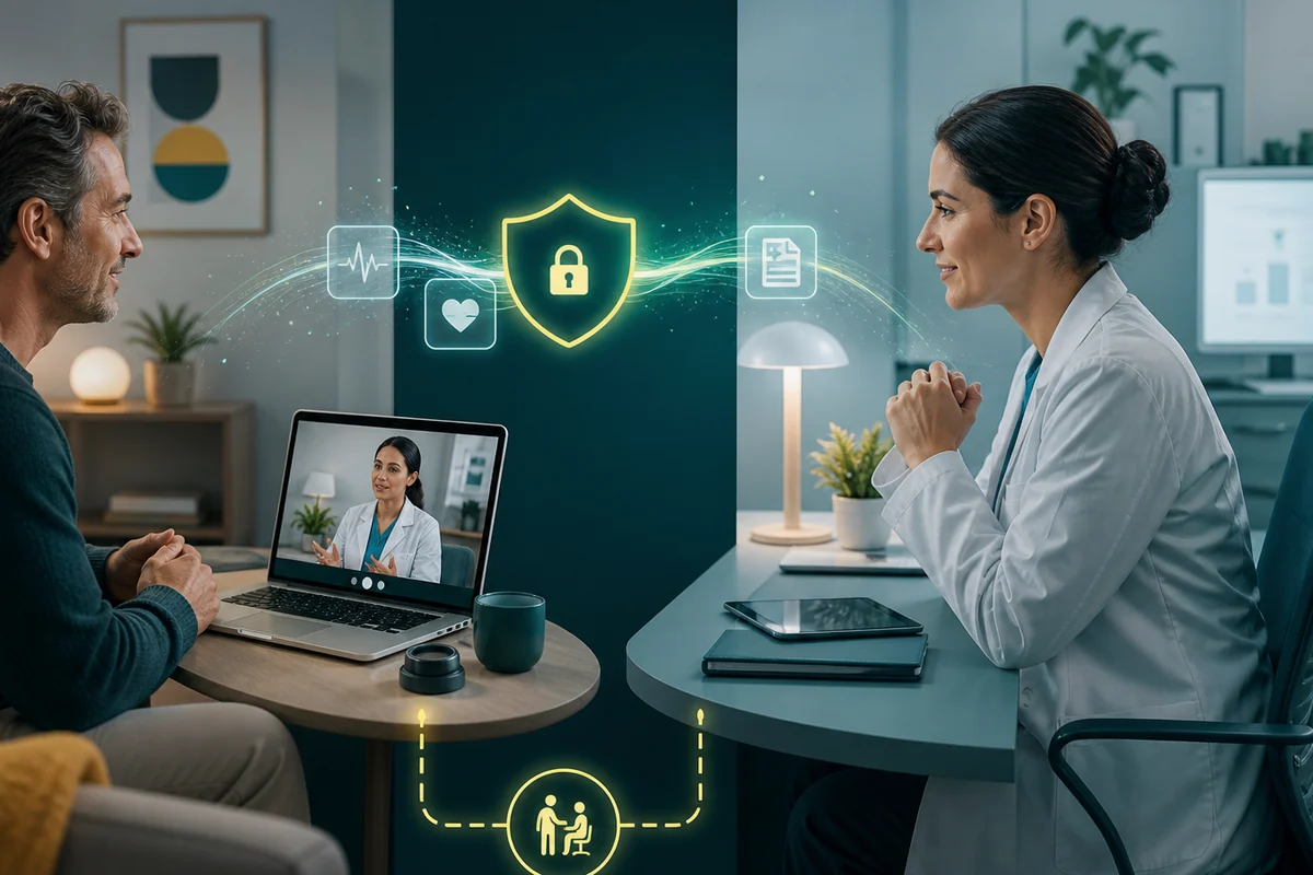 Solution illustrée : Télémédecine : concevoir une santé à distance