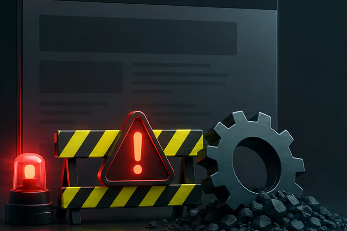 Illustration éditoriale : Débloquer WordPress resté en mode