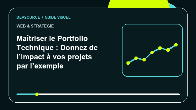 Animation éditoriale : Créer un portfolio tech convaincant