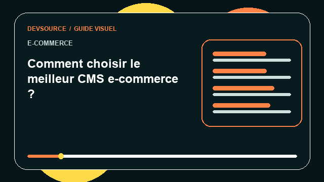 Animation éditoriale : Comment choisir le meilleur CMS e-commerce ?