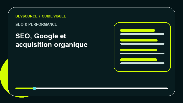 Animation éditoriale : SEO, Google et acquisition organique