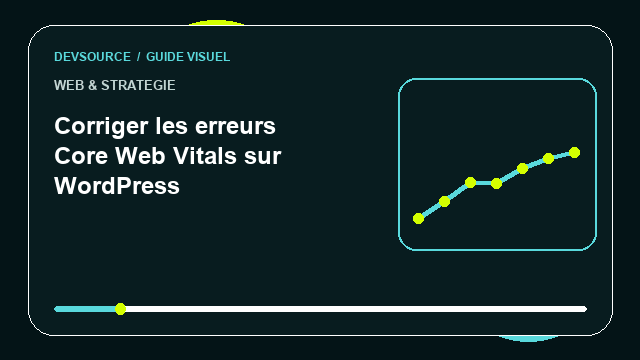 Animation éditoriale : Corriger les erreurs Core Web Vitals sur