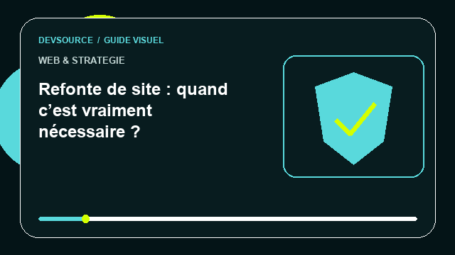 Animation éditoriale : Refonte de site : quand c’est vraiment