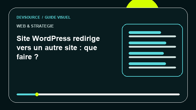 Animation éditoriale : Arrêter une redirection indésirable sur