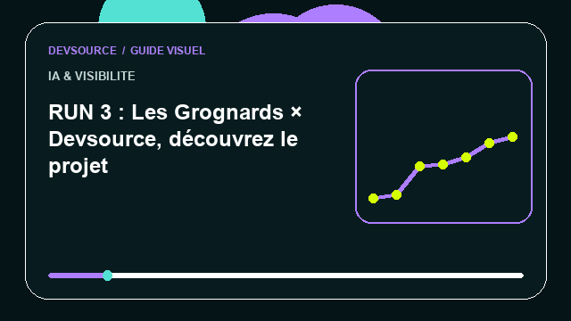 Animation éditoriale : RUN 3 : Les Grognards × Devsource, découvrez