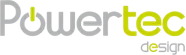 Powertec Design, client accompagné par Devsource Logo Powertec Design, client Devsource