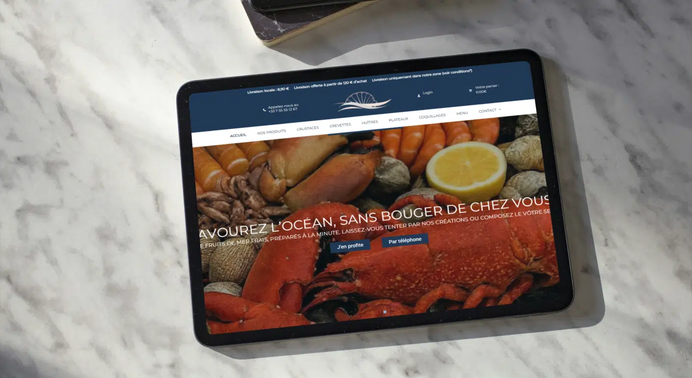 Aperçu de la réalisation Les Délices de la Mer