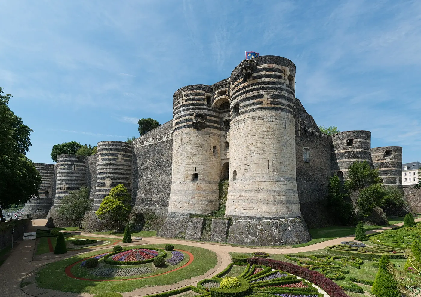 Vue d’Angers pour illustrer un projet de création de site internet local