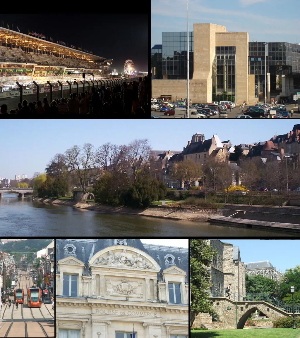 Vue de le Mans pour illustrer un projet de création de site internet local