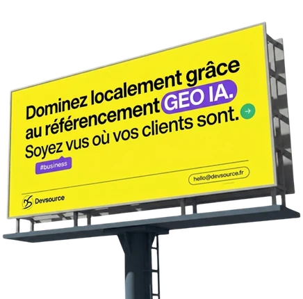 Campagne Devsource dédiée au référencement GEO et IA