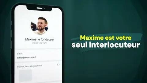 Maxime Guinard présente l’agence Devsource et son accompagnement digital