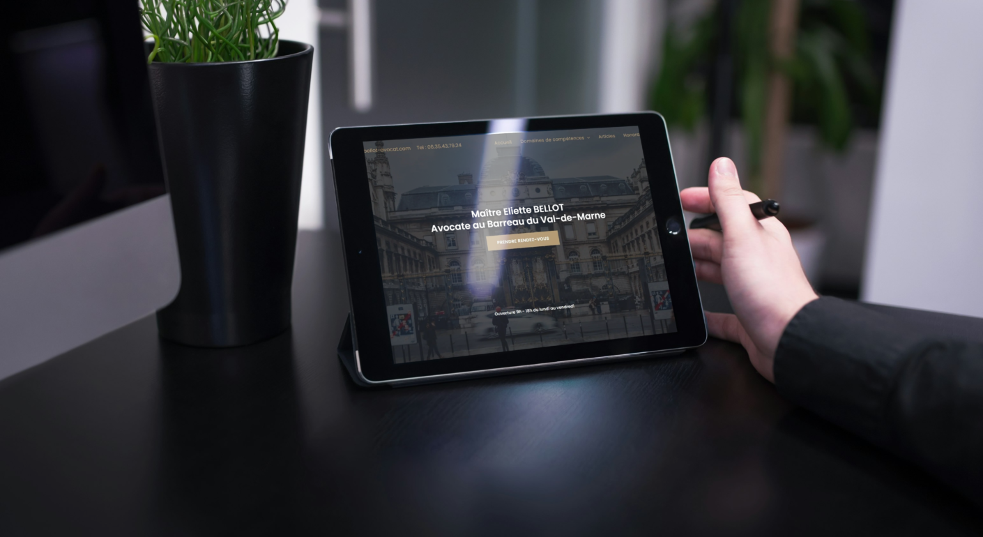 portfolio client eliette bellot | Devsource by Maxime GUINARD