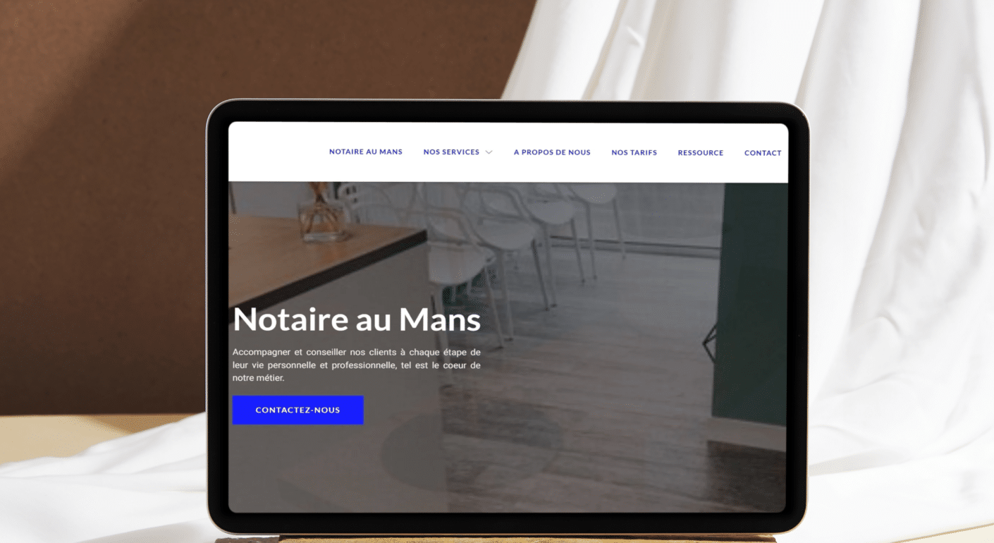 portfolio client notaire merle dubourg | Devsource by Maxime GUINARD