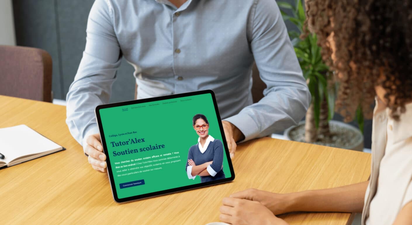 portfolio client tutor alex | Devsource by Maxime GUINARD