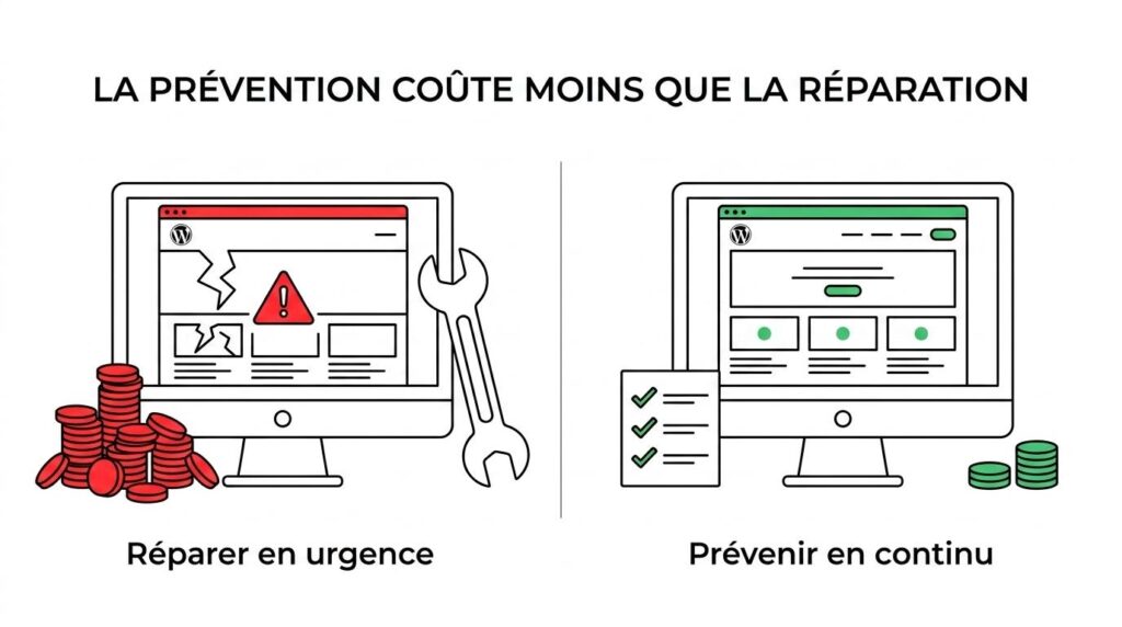 Guide pour maintenance wordpress devsource