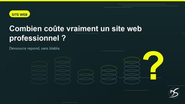 Combien coûte vraiment un site web professionnel ?