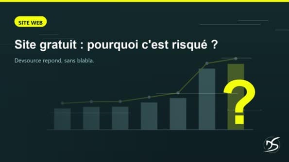 Site gratuit pourquoi cest risque | Devsource by Maxime GUINARD